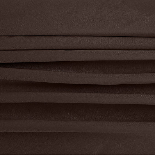 Bambus fladlagen i kastanje