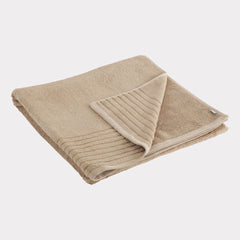 Bambus badehåndklæde sand 70x140