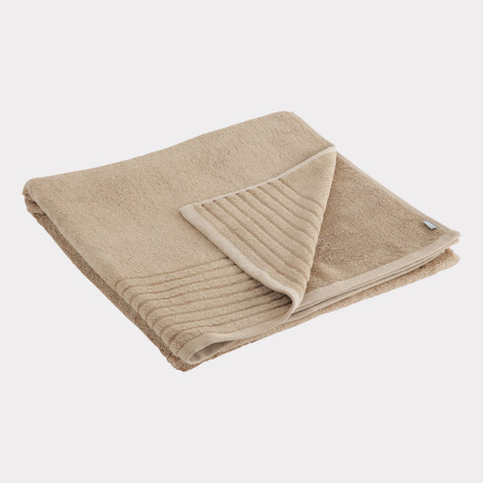 Bambuni bambus strandhåndklæde 100x150 sand