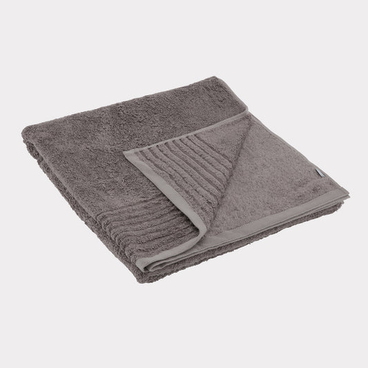 Bambuni bambus strandhåndklæde 100x150 koksgrå