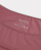 Bambus dame top i dusty rose m. smal strop