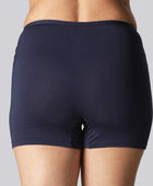 Bambus hotpants i navy blå