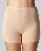 Bambus hotpants i beige