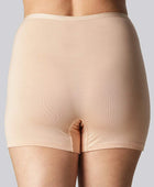 Bambus hotpants i beige