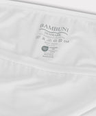 Bambus højtaljet g-streng i hvid til damer