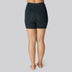 Bambus fitness shorts kort i navy til damer