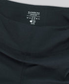 Bambus fitness shorts i navy til damer