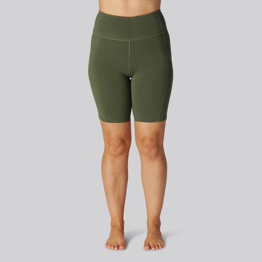 Bambus fitness shorts til damer