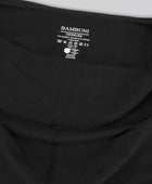 Bambus fitness tights i sort til damer