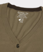 Bambus cardigan i sand til kvinder