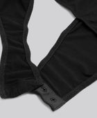 Bambus bodystocking i sort til damer