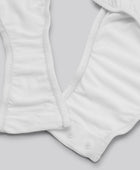 Bambus bodystocking i hvid til damer