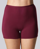 Bambus hotpants i bordeaux