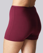 Bambus hotpants i bordeaux