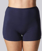 Bambus hotpants i navy blå