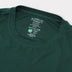Bambuni bambus langærmet t-shirt grøn mænd carelabel