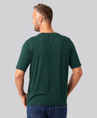 Bambuni bambus oversize t-shirt grøn mand