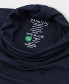Bambuni bambus rullekrave navy mænd carelabel