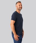Bambuni bambus t-shirt o-hals navy mænd