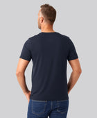 Bambuni bambus t-shirt o-hals navy mand