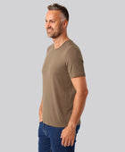 Bambuni bambus t-shirt o-hals sand mænd