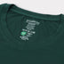 Bambuni bambus t-shirt v-hals grøn mænd carelabel