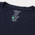 Bambuni bambus t-shirt v-hals navy mænd carelabel