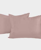 Bambus pudebetræk 50x70 i gammel rosa