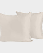 Bambus pudebetræk 60x63 i beige