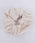 Bambus scrunchie i beige