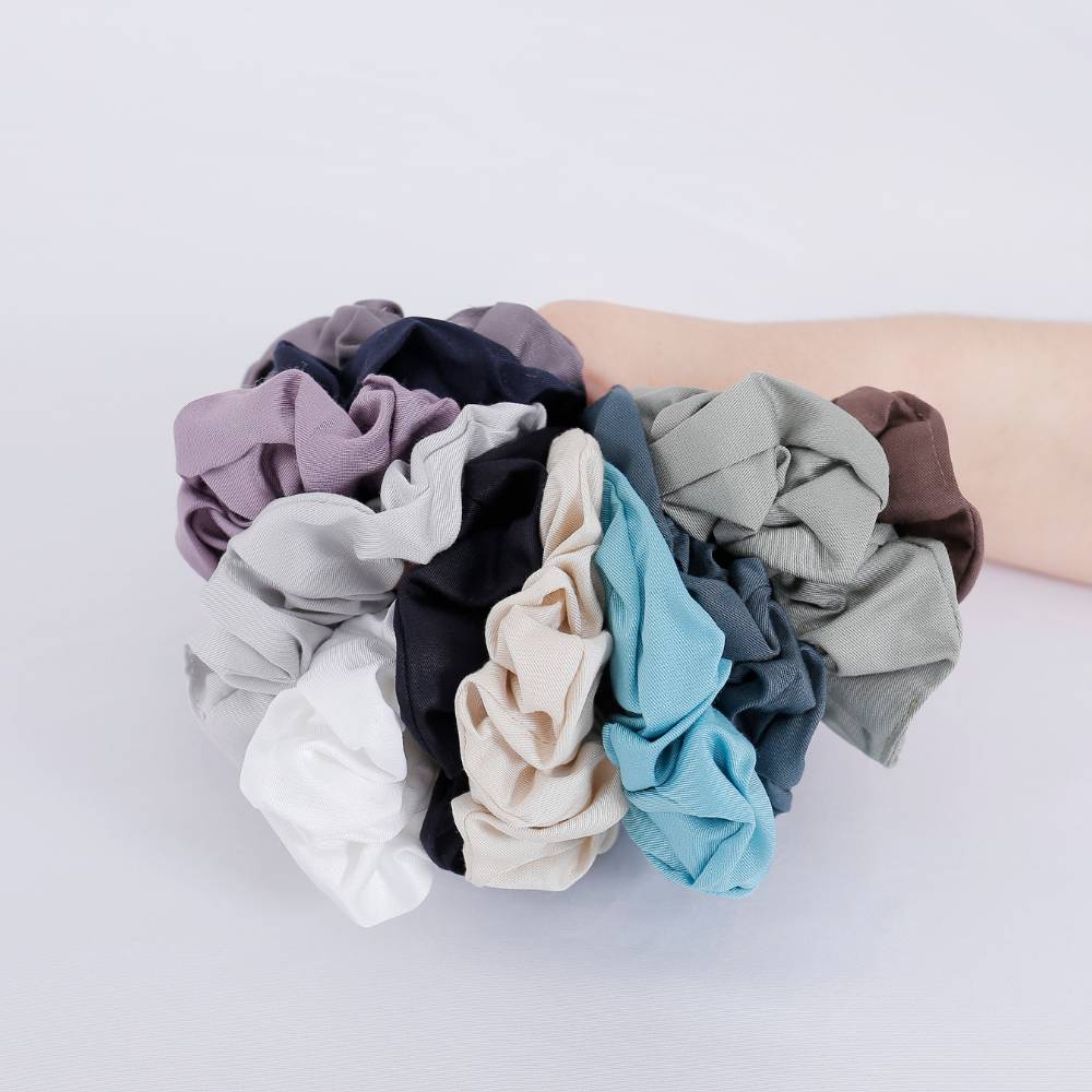 Bambus scrunchies fra Bambuni