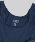 Bambus bodystocking i navy til damer