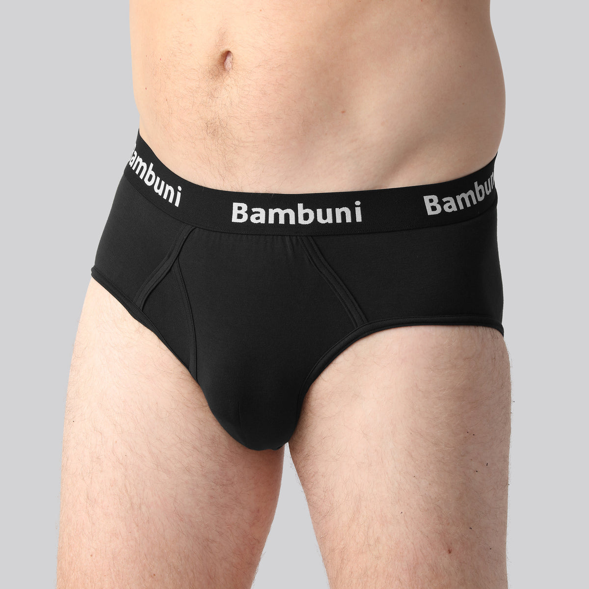 Bambus briefs sort mænd