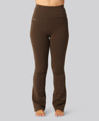 Bambus fitness pants brun damer