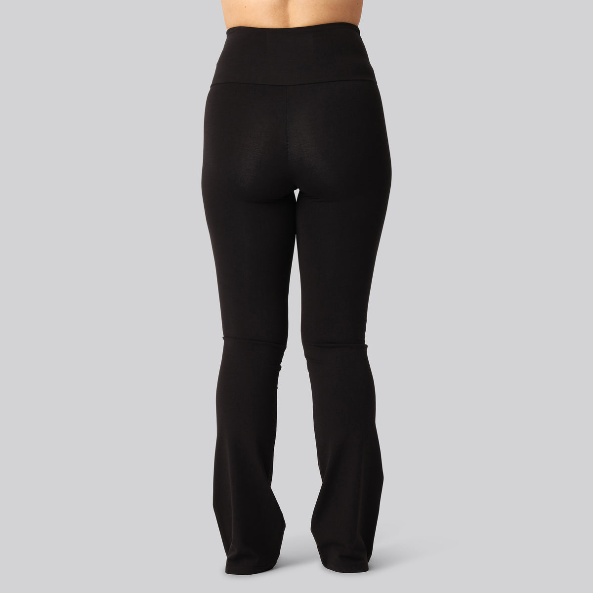 Bambus fitness pants i sort til damer