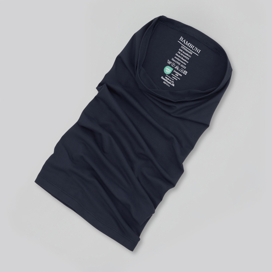 Bambus halsedisser navy