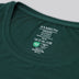 Bambus langærmet t-shirt i grøn til damer carelabel