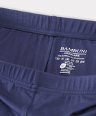 Bambus leggings m. skjult elastik i navy til damer