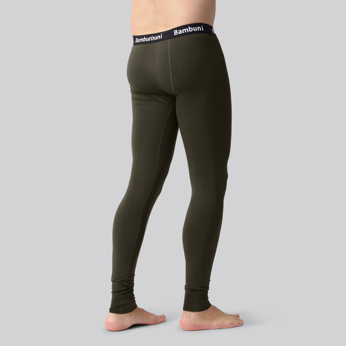 Bambus long johns mørkegrøn