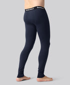 Bambus long johns navy mænd bag