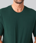 Bambus oversize t-shirt grøn mand