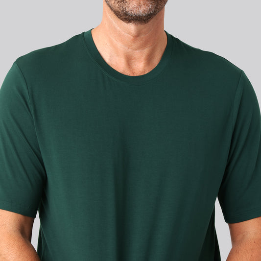 Bambus oversize t-shirt grøn mand