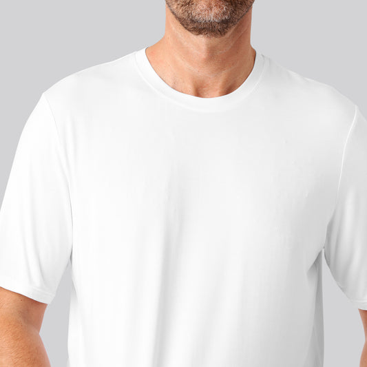 Bambus oversize t-shirt hvid mand