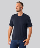 Bambus oversize t-shirt navy mænd