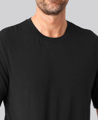 Bambus oversize t-shirt sort mand