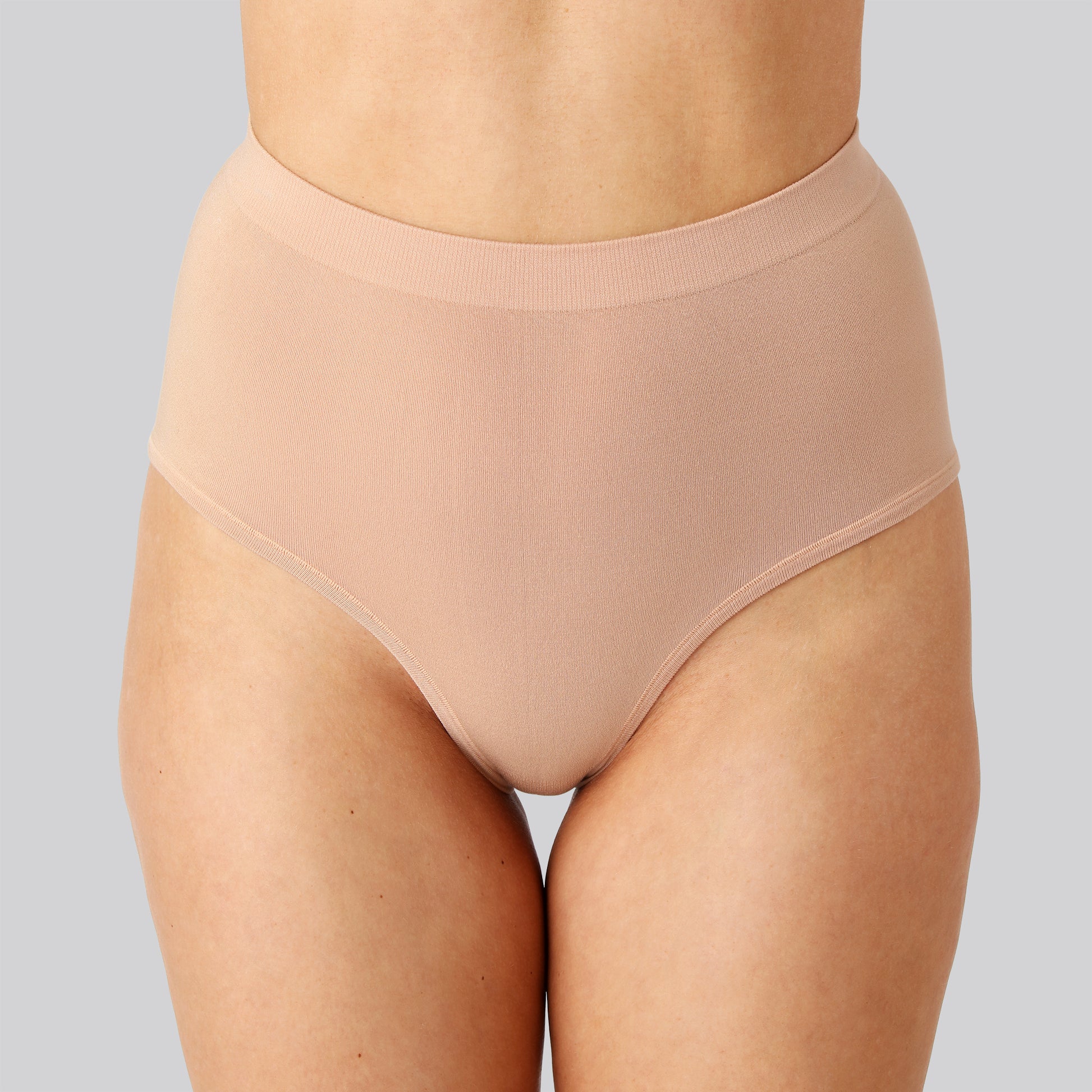 Bambus seamless maxi trusse beige til dame