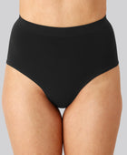 Bambus seamless maxi trusse sort til dame