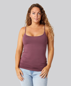 Bambus top m. smal strop rose damer