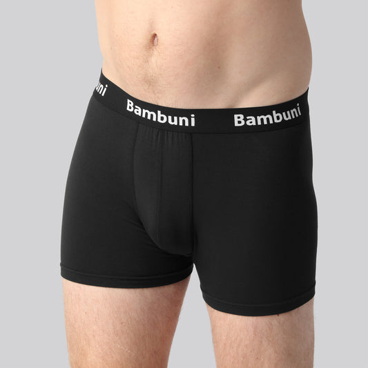 Bambus underbukser sort mænd