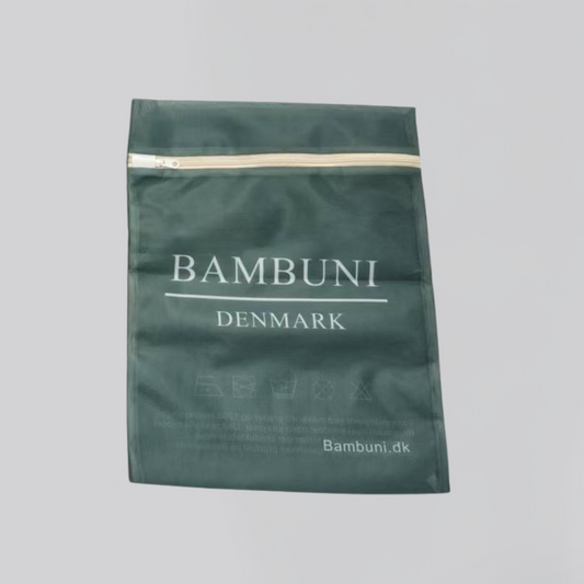 Bambuni vaskepose 30x40